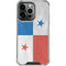 Panama Flag Distressed iPhone 16 Pro Max Clear Case